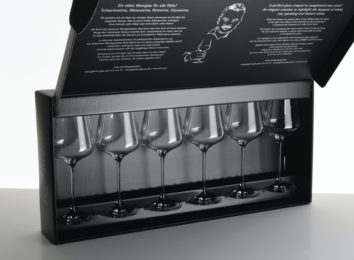 6x Gabriel-Glas Standard Edition in geschenkkarton voor 6 glazen