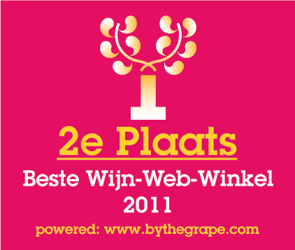 2e Plaats Beste Wijn-Web-Winkel 2011