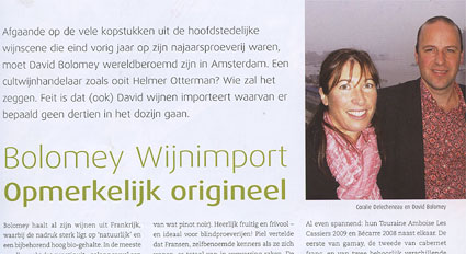 René van Heusden: Bolomey Wijnimport - Opmerkelijk origineel