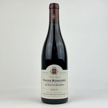 Bruno Clavelier Vosne-Romanée Les Hautes Maizières 2017