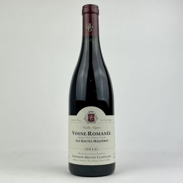 Bruno Clavelier Vosne-Romanée Les Hautes Maizières 2016