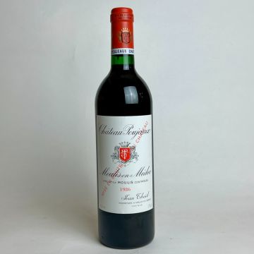 Château Poujeaux 1986